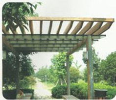 兰州常青木业防腐木制品厂 专业防腐木加工工艺与产品展示